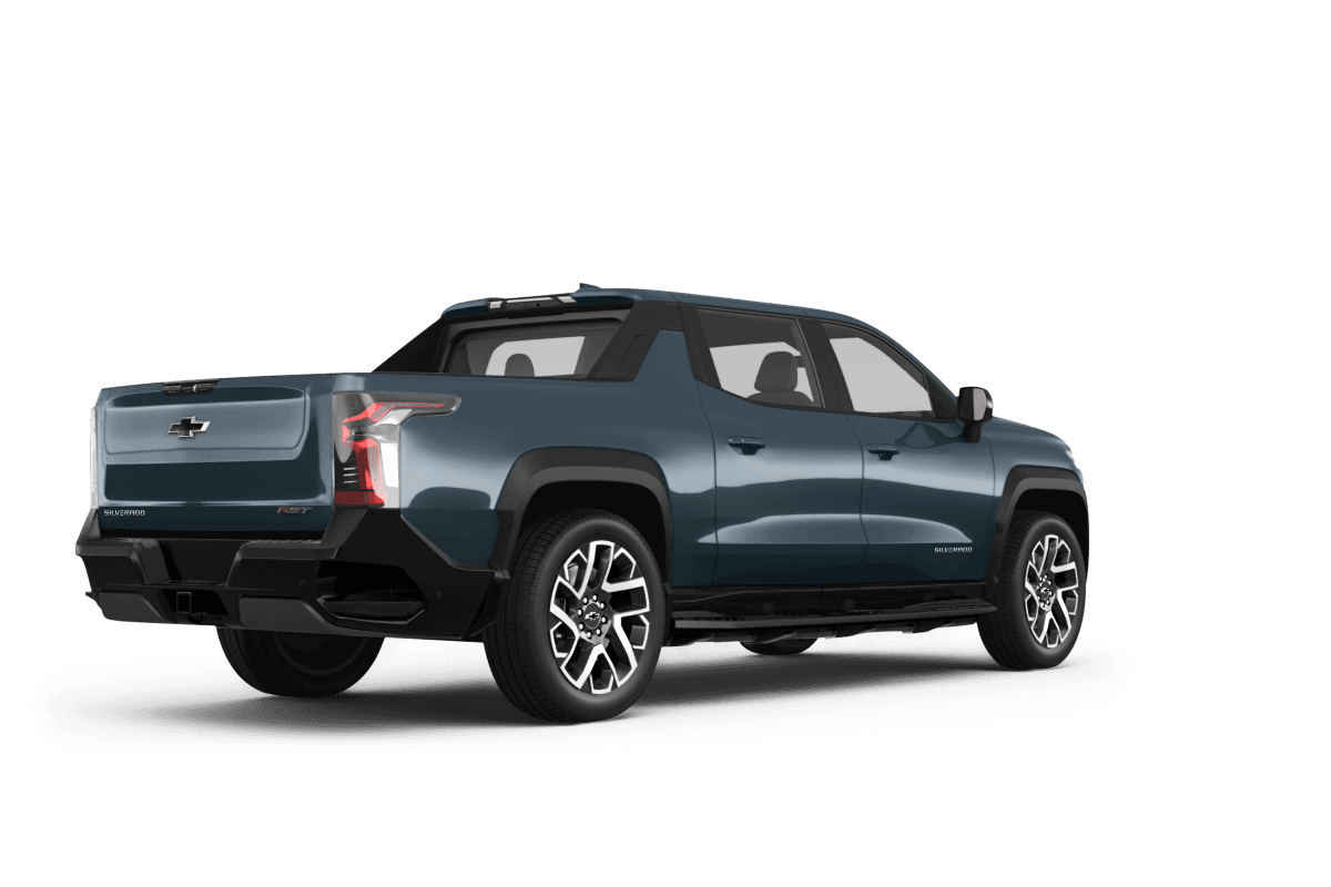Chevrolet Silverado EV - Back view Chevrolet Silverado EV - Back view